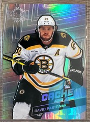 2022-23 Metal Universe Cache Silver Foil #C33 David Pastrnak Boston Bruins